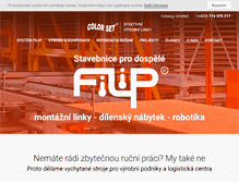 Tablet Screenshot of colorset.cz